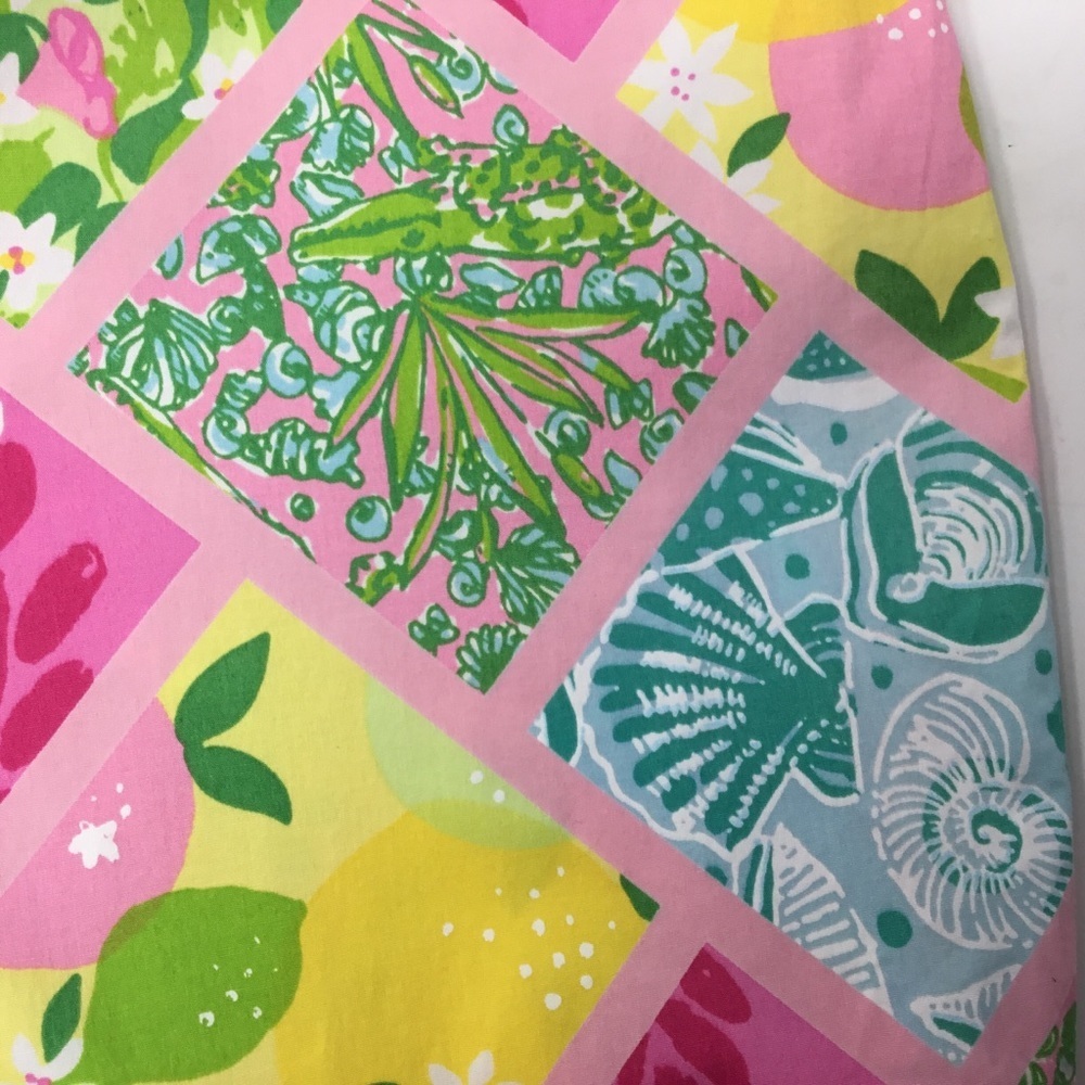 Vintage Lilly Pulitzer Patchwork Capri Pants - image 7